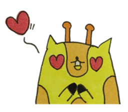 Ki-ko of giraffe sticker #15754941