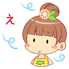 Summer Time of Little Lovely Happy Girl sticker #15755909