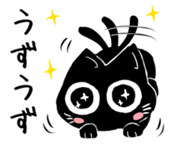 yellow cat & black cat kiro&kuro sticker #15755990