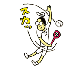 We are soft tennis club/Episode referee sticker #15756123