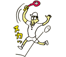 We are soft tennis club/Episode referee sticker #15756124