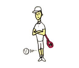 We are soft tennis club/Episode referee sticker #15756136