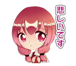 Anime Girl "EILENE" sticker #15756440