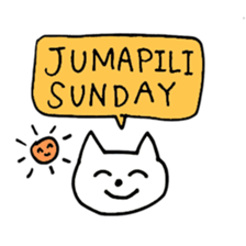 Swahili Cats sticker #15756801