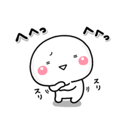 shiroMARU005_4 sticker #15757204