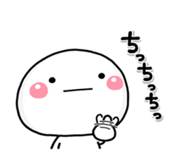shiroMARU005_4 sticker #15757207