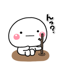 shiroMARU004_3 sticker #15757591