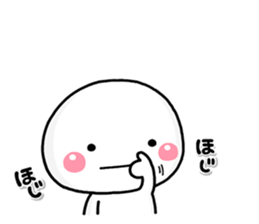 shiroMARU004_3 sticker #15757593