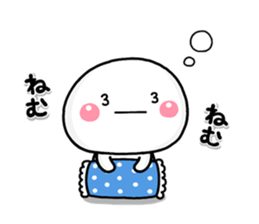 shiroMARU004_3 sticker #15757609