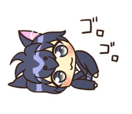 Cheerful dog boy sticker #15758287