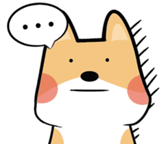 Pat on Cookie's head sticker #15758361