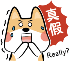 Pat on Cookie's head sticker #15758365