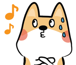 Pat on Cookie's head sticker #15758372