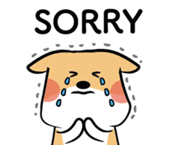 Pat on Cookie's head sticker #15758374