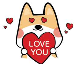 Pat on Cookie's head sticker #15758376