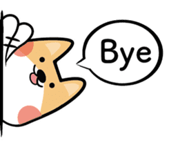 Pat on Cookie's head sticker #15758377