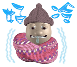 3D Egg Country Part3: Humor Hello sticker #15758451