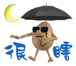3D Egg Country Part3: Humor Hello sticker #15758467