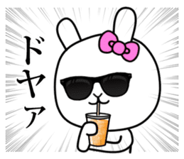 Rabbit channel 4 -Girl's Side- sticker #15758598