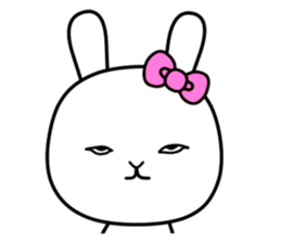 Rabbit channel 4 -Girl's Side- sticker #15758599