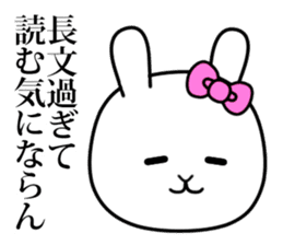 Rabbit channel 4 -Girl's Side- sticker #15758607