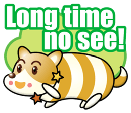 welsh corgi boy sticker #15760410