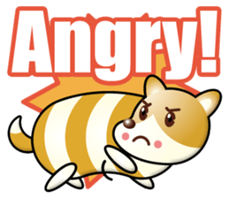 welsh corgi boy sticker #15760414