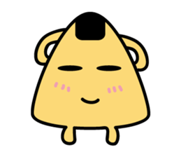 Funny Mr. rice balls sticker #15760445