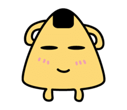 Funny Mr. rice balls sticker #15760445