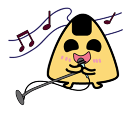 Funny Mr. rice balls sticker #15760458