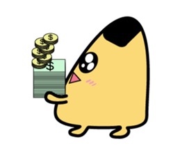 Funny Mr. rice balls sticker #15760459