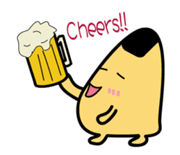 Funny Mr. rice balls sticker #15760464