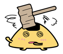 Funny Mr. rice balls sticker #15760469