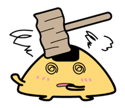 Funny Mr. rice balls sticker #15760469