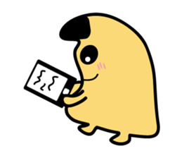 Funny Mr. rice balls sticker #15760477