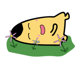 Funny Mr. rice balls sticker #15760478