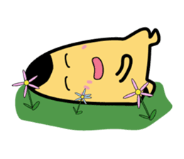 Funny Mr. rice balls sticker #15760478