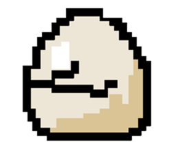 pixel bird. sticker #15760579