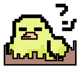 pixel bird. sticker #15760587