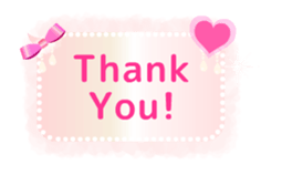 Cute feminine see-through Sticker [MOVE] sticker #15761152