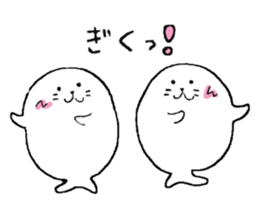 Twins of seals part2 sticker #15761241