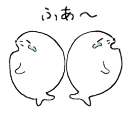 Twins of seals part2 sticker #15761246