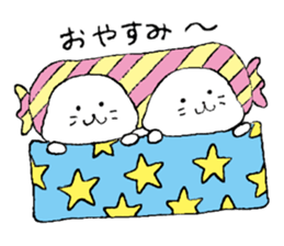 Twins of seals part2 sticker #15761247