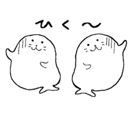 Twins of seals part2 sticker #15761248