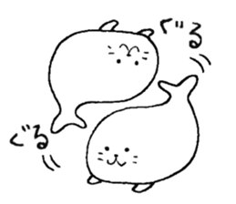 Twins of seals part2 sticker #15761251
