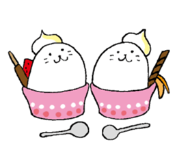 Twins of seals part2 sticker #15761253