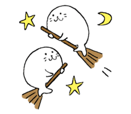 Twins of seals part2 sticker #15761273