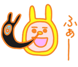Probably yellow rabbit sticker #15761282