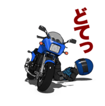 Black screen rider sticker #15763116