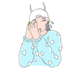 Taurus girls sticker #15763329